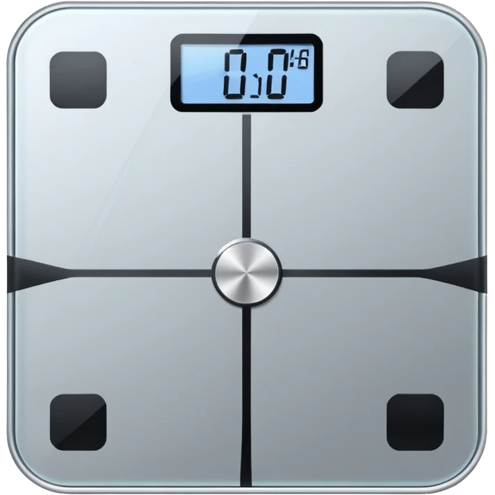 Digital weight scale emoji