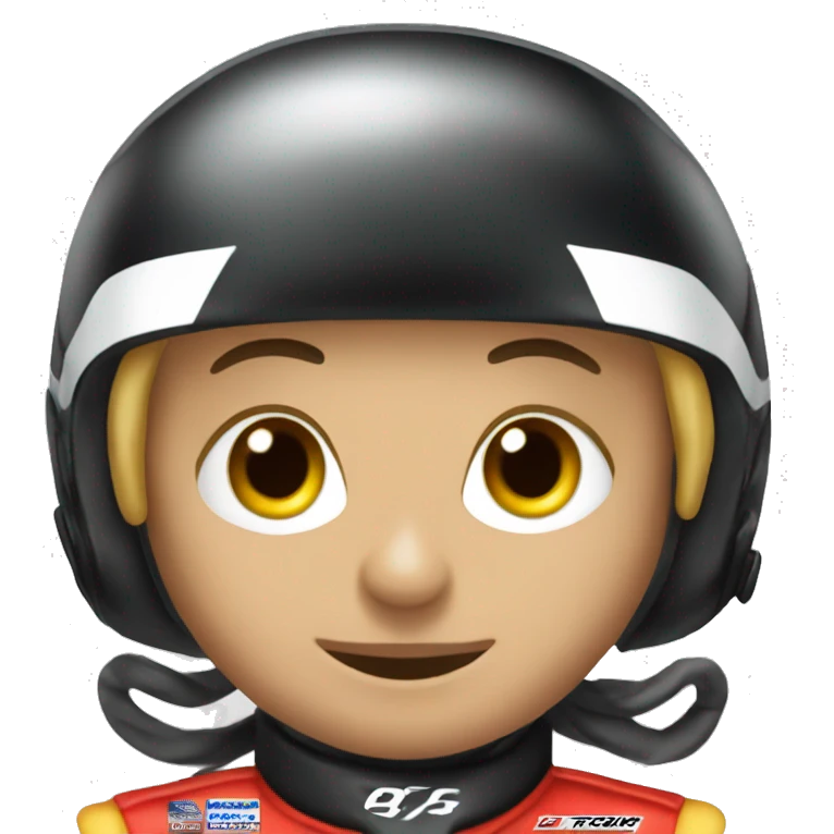 racer in a camaro emoji