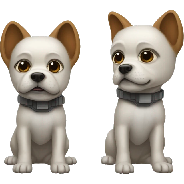dog in clone costume star wars  emoji