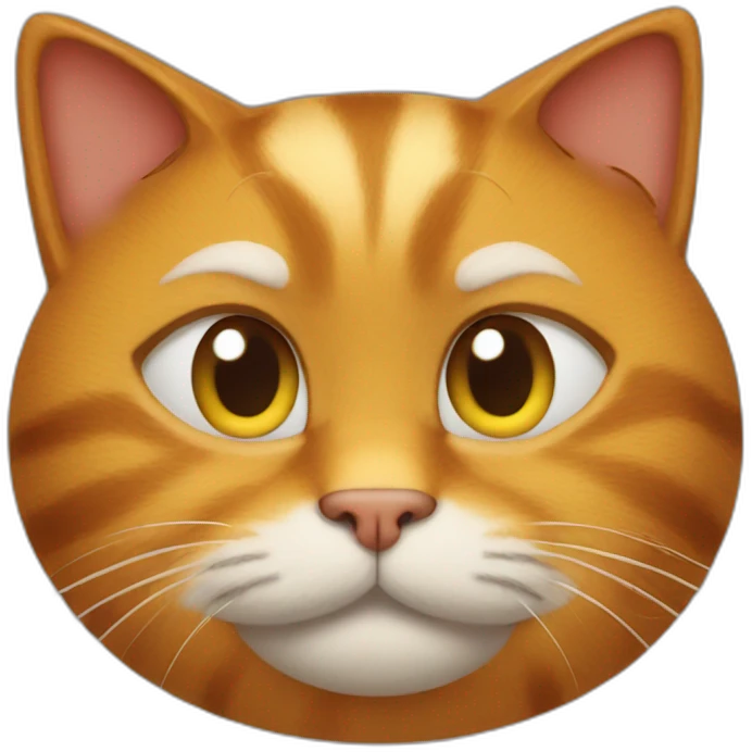Garfield the cat emoji
