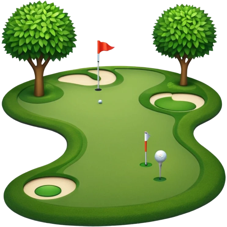 golf course  emoji