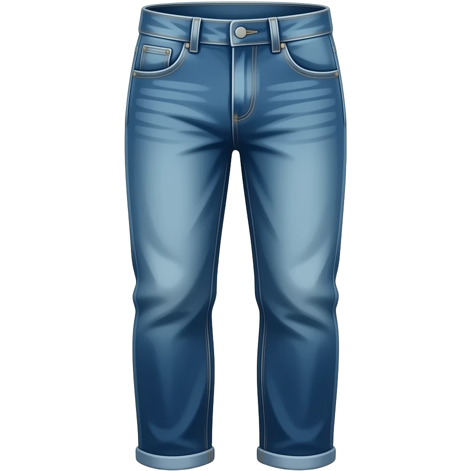 emoji blue long jeans emoji