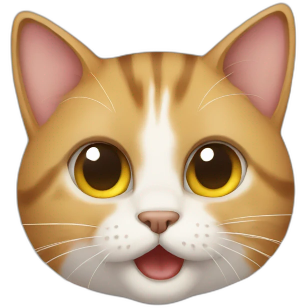 Cat say okay emoji