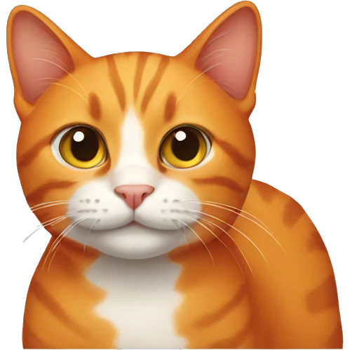 orange cat emoji