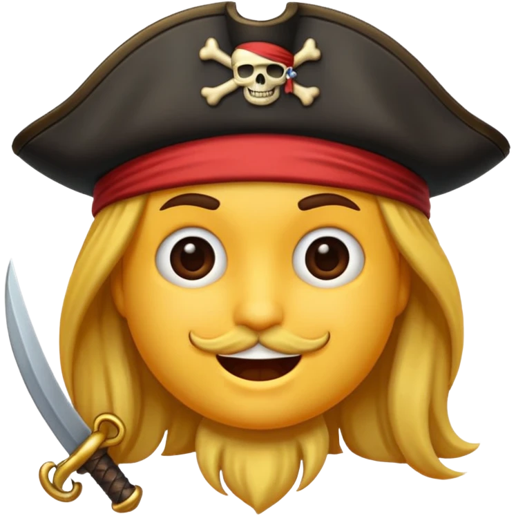 Make an emoji for pirates emoji