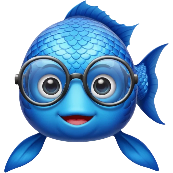 fish with glasses emoji