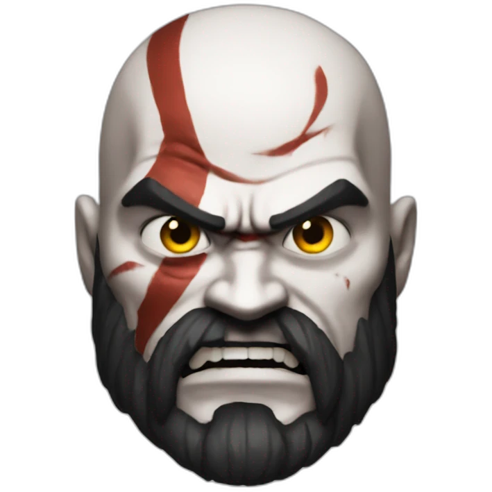 Kratos angry emoji