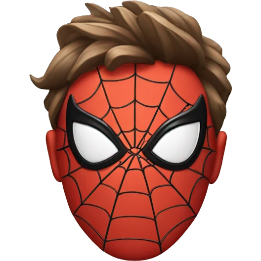 Spider man head  emoji