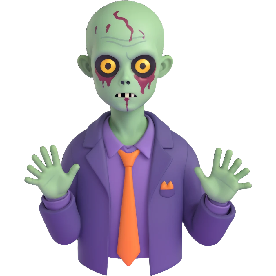 zombie boy avatar emoji