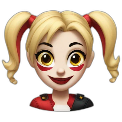 Harley Quinn emoji