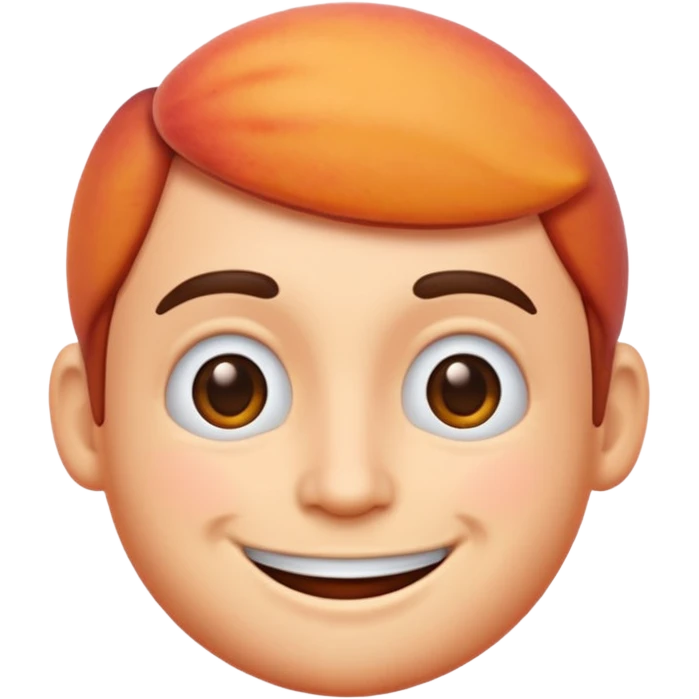 아니 그냥 평범한 남자 이모지 살구색 피부 emoji