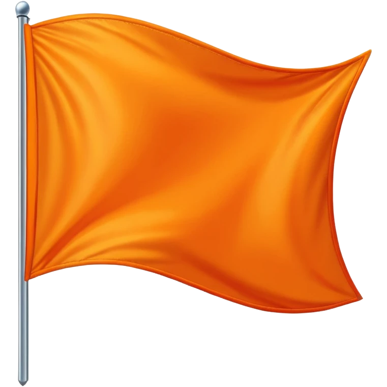 Double triangular orenge Flag emoji