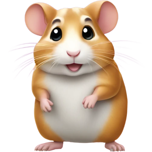 hamster wearing crocs shoes emoji