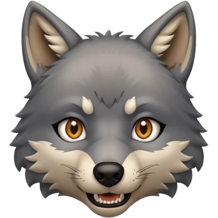 the wolf in the little red riding hood story emoji