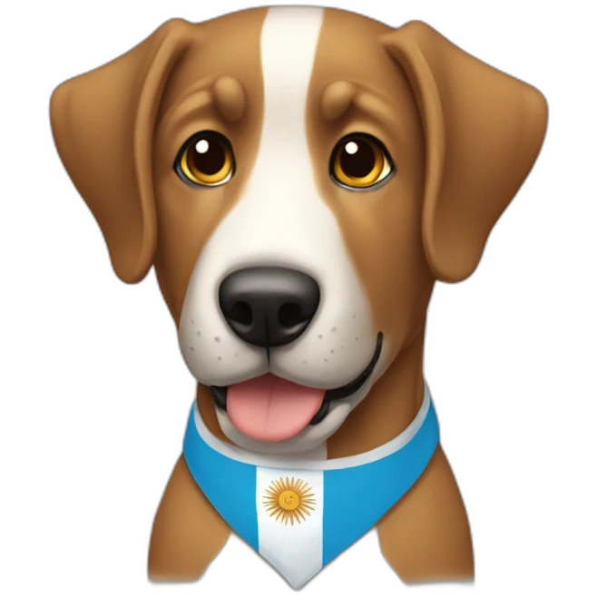 perro argentina emoji