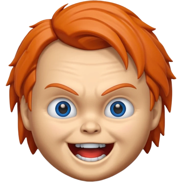 Un emojin de chuky emoji