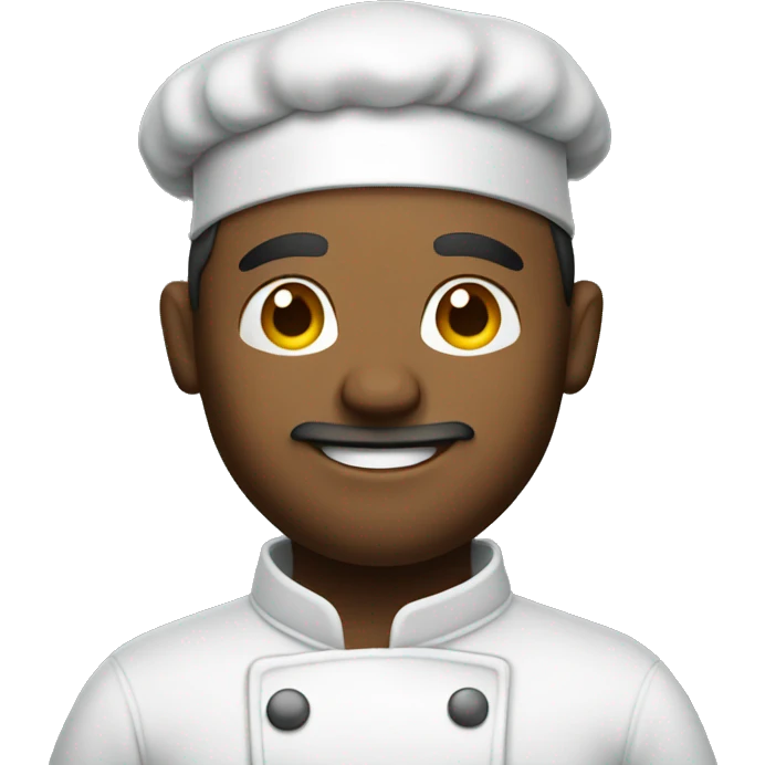 chef looking slightly right emoji