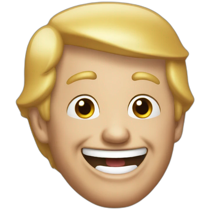 Trump Laugh emoji