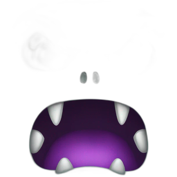 Angry alien emoji