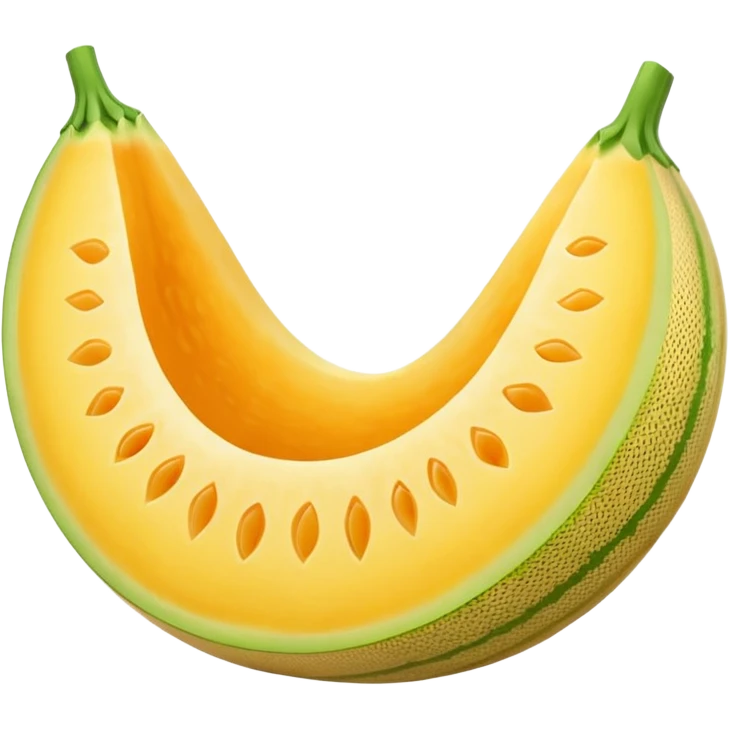 yellow melon emoji