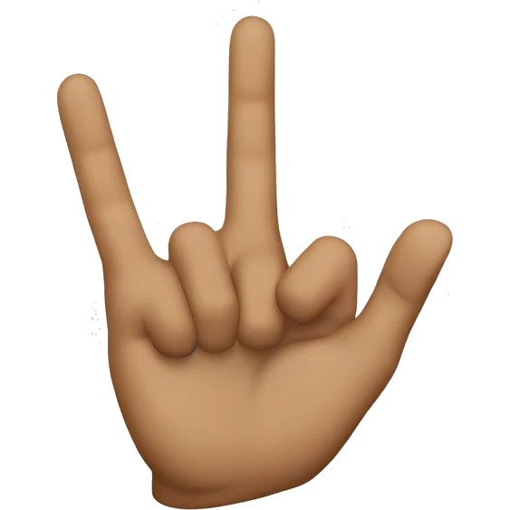 West side hand sign emoji