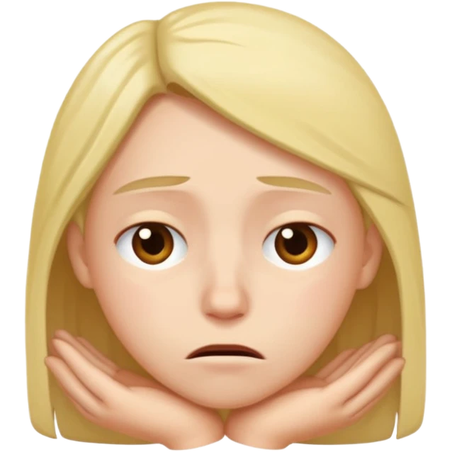 Ich bin so müde, weil ich nicht schlafen kann. emoji