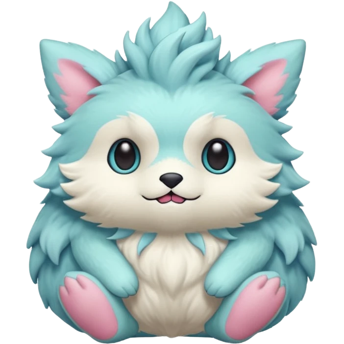 Pastel Fakémon-creature emoji