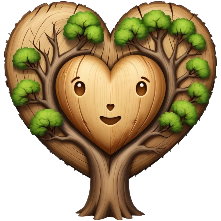 tree heart emoji