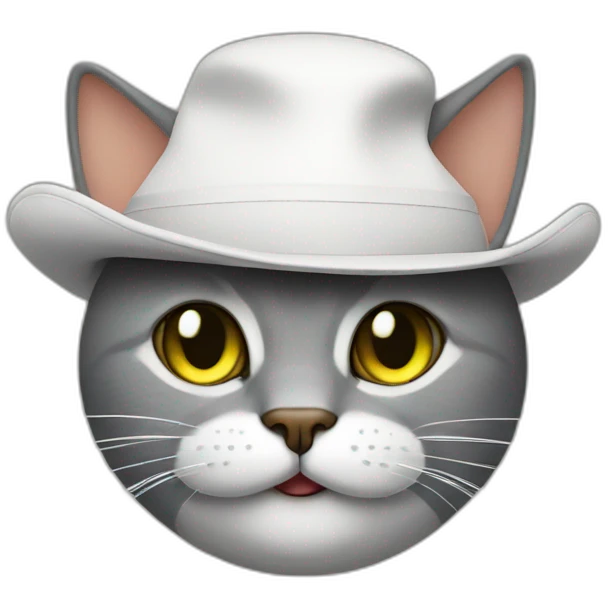 cat in luigi hat with mustache emoji