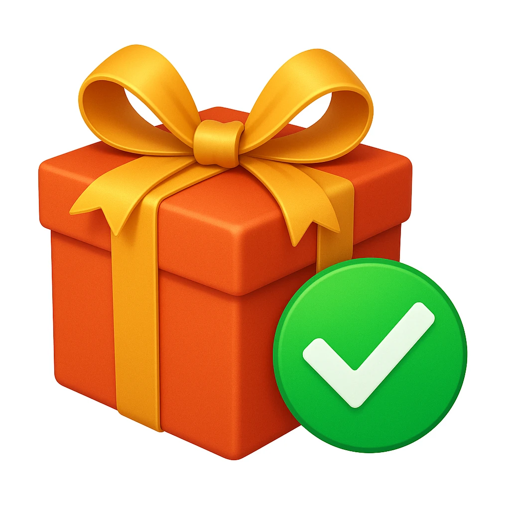 gift box emoji