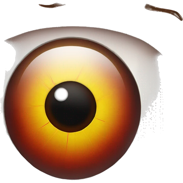 bloodshot eye with veins emoji