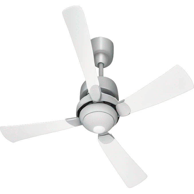 Anthropomorphic ceiling fan  emoji