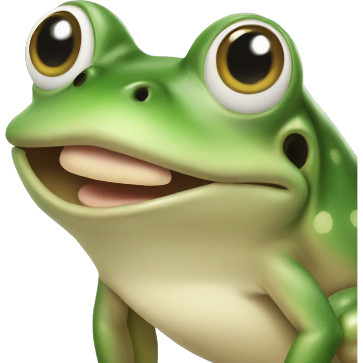 miracle frog emoji