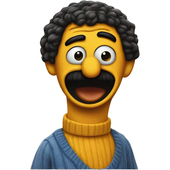 Bert from Sesame Street who looks crazy Bert from Sesame Street who looks crazy Bert from Sesame Street who looks crazy emoji