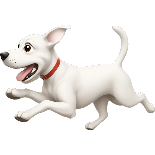 dog running emoji