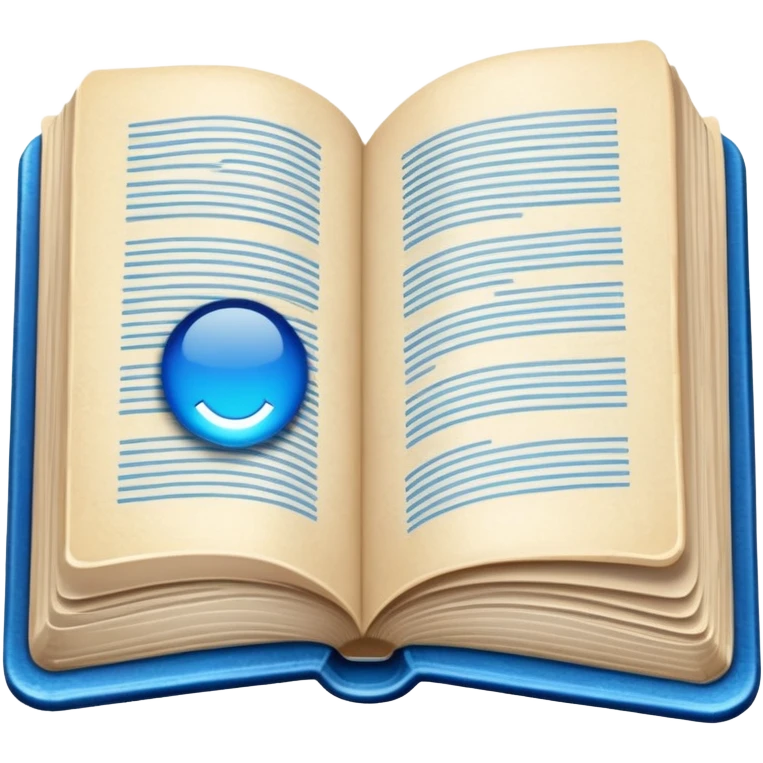 blue book emoji