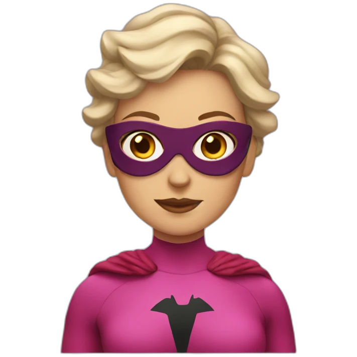 superhero mom emoji