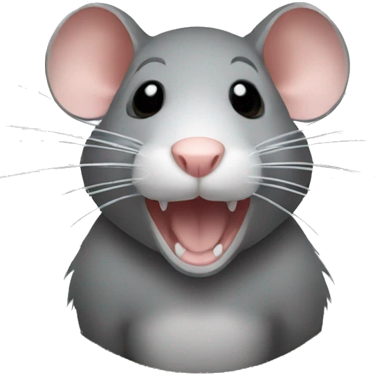 a rat in a wheel emoji