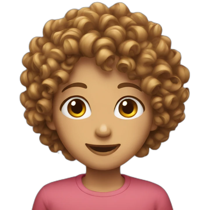 curly emoji