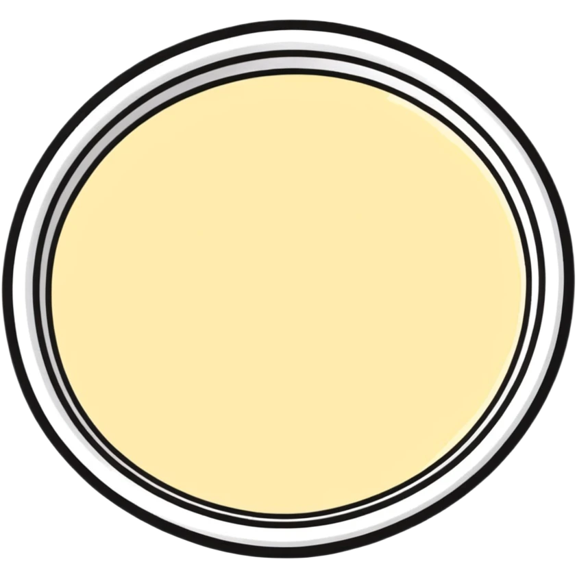 creamy garlic aioli sauce in a small dish emoji