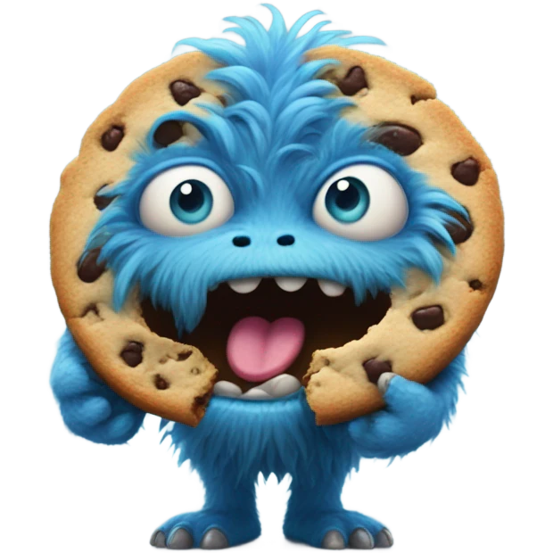 Cookie Monster emoji