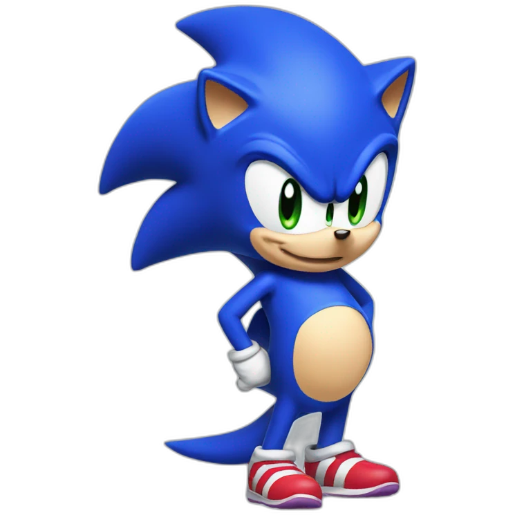 pregnant sonic emoji