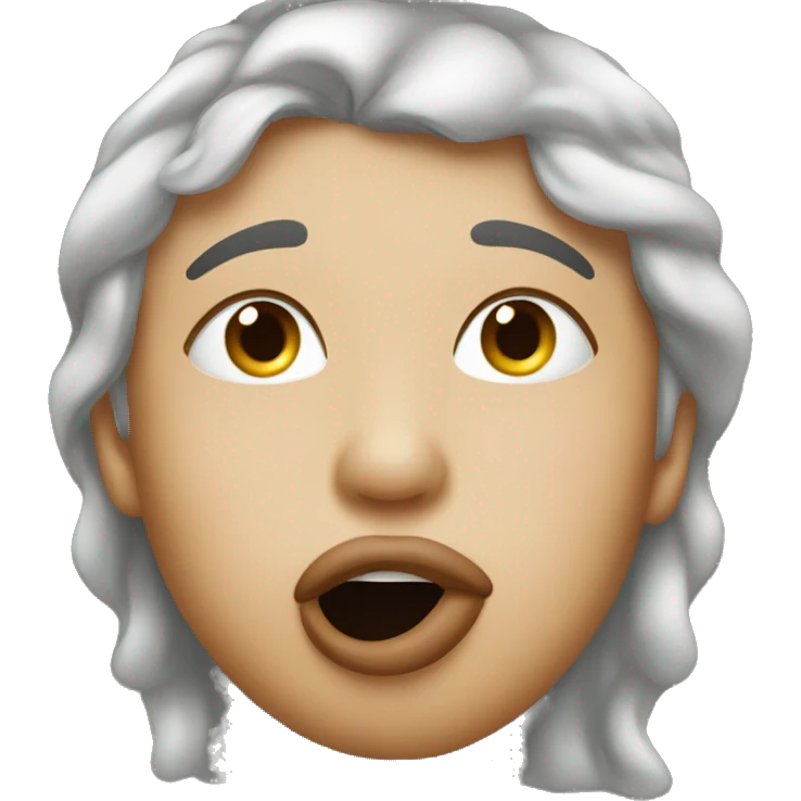 kissing face  emoji