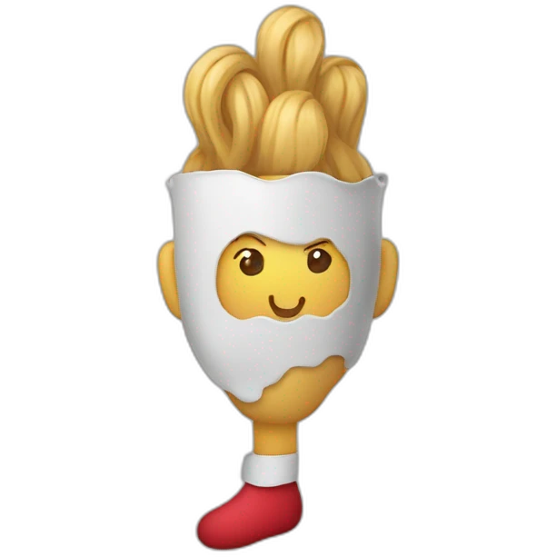 Tete de chaussette emoji