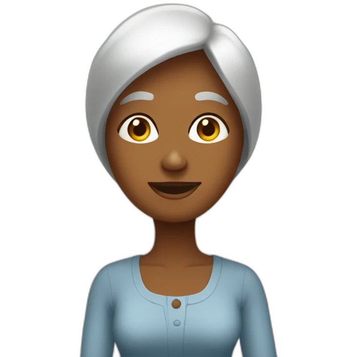 Maman voilée emoji