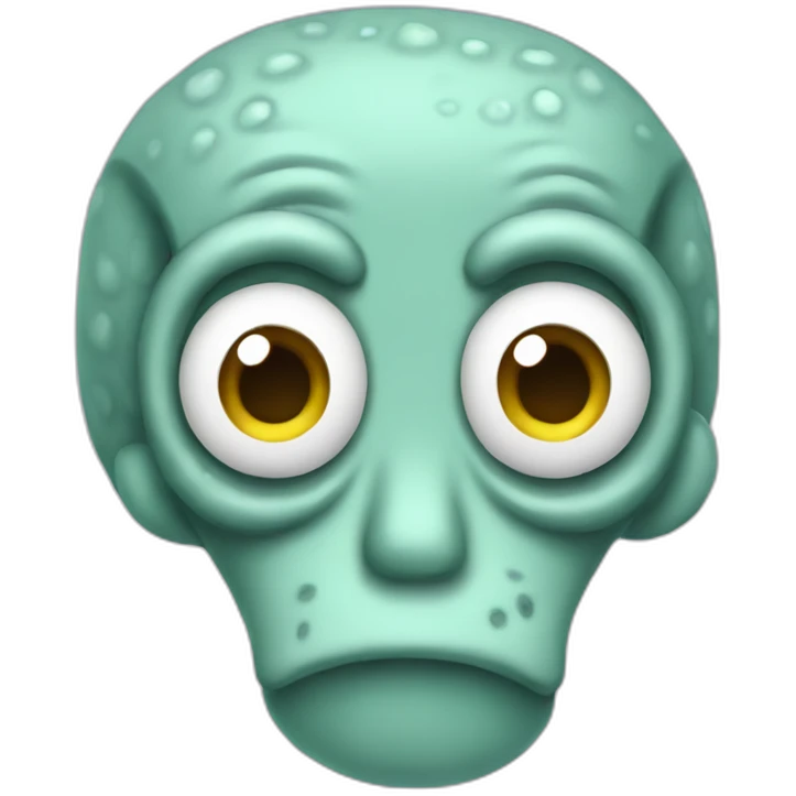 Squidward emoji