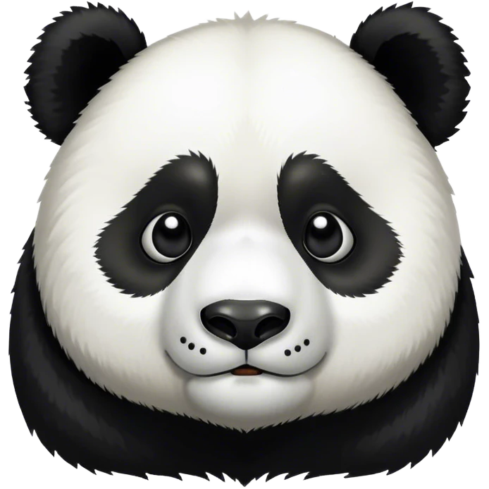 Sick panda emoji