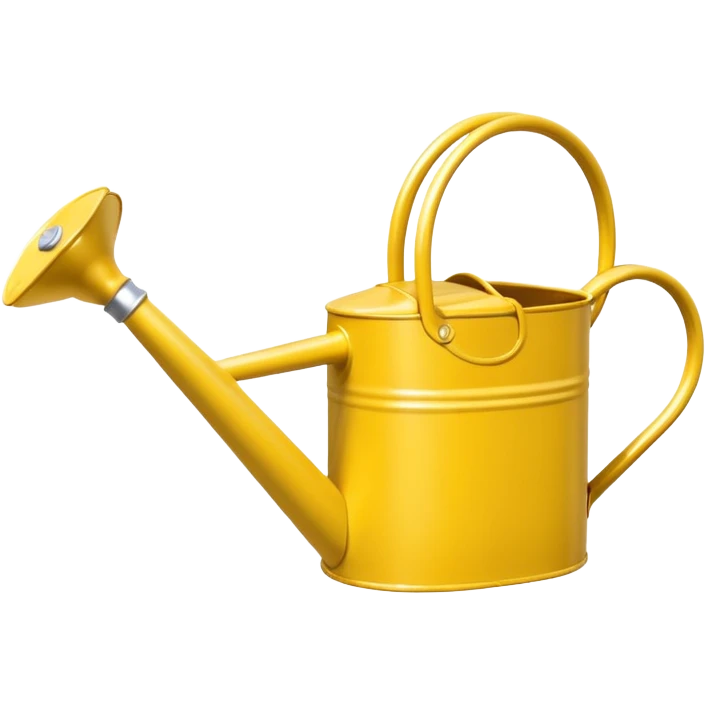 Yellow garden watering can emoji