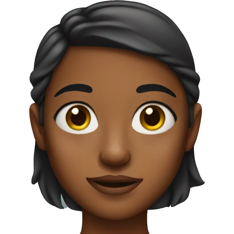 Girl with freckles emoji