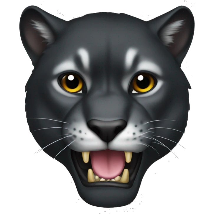 Animal pantera negra emoji